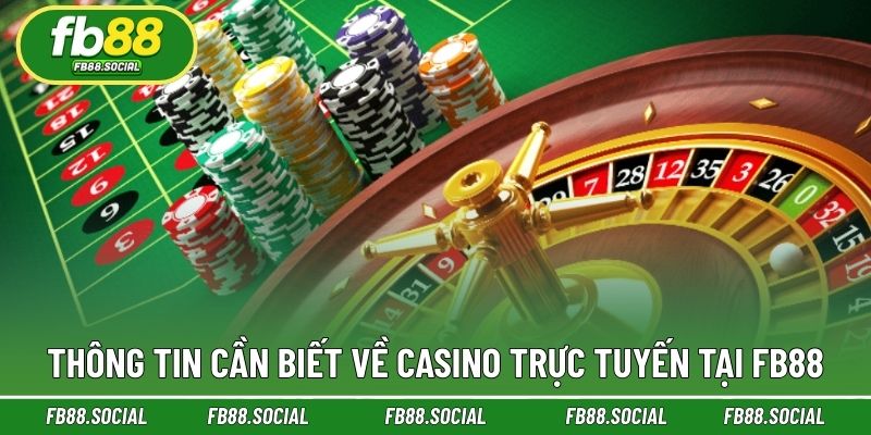 Cơ bản thông tin hiểu hơn sảnh casino online